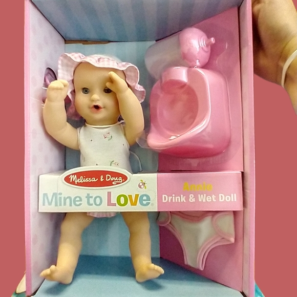 Melissa & Doug Annie Drink and Wet Doll NWT - Picture 2 of 4